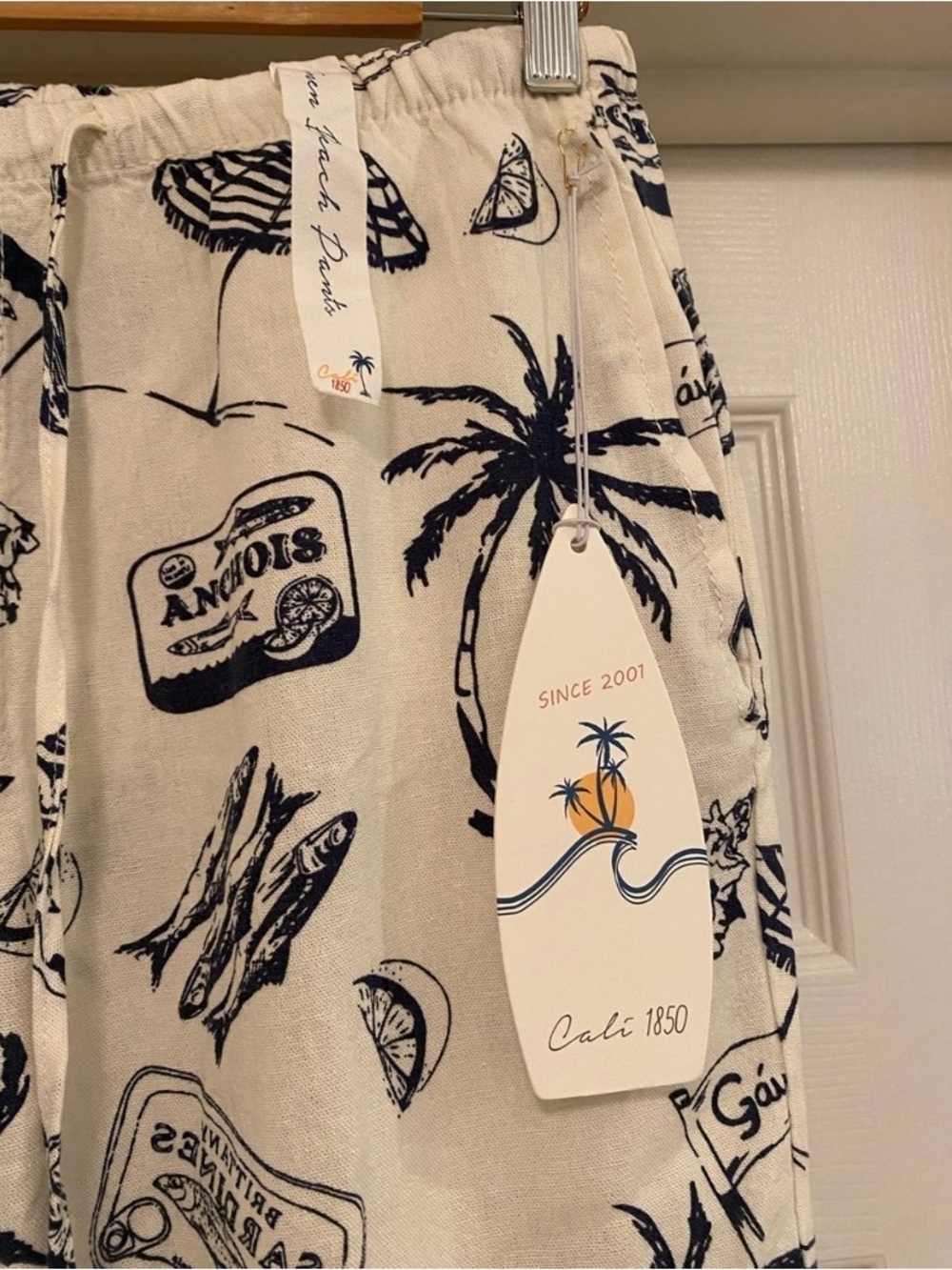 Cali1850 Linen Blend Beach Pants - Picture 7 of 11